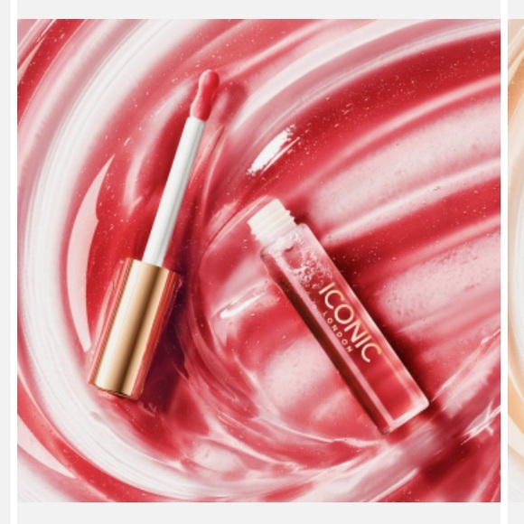 Iconic London Lustre Lip Oil Lipgloss in One to Watch BNIB - Picture 8 of 13